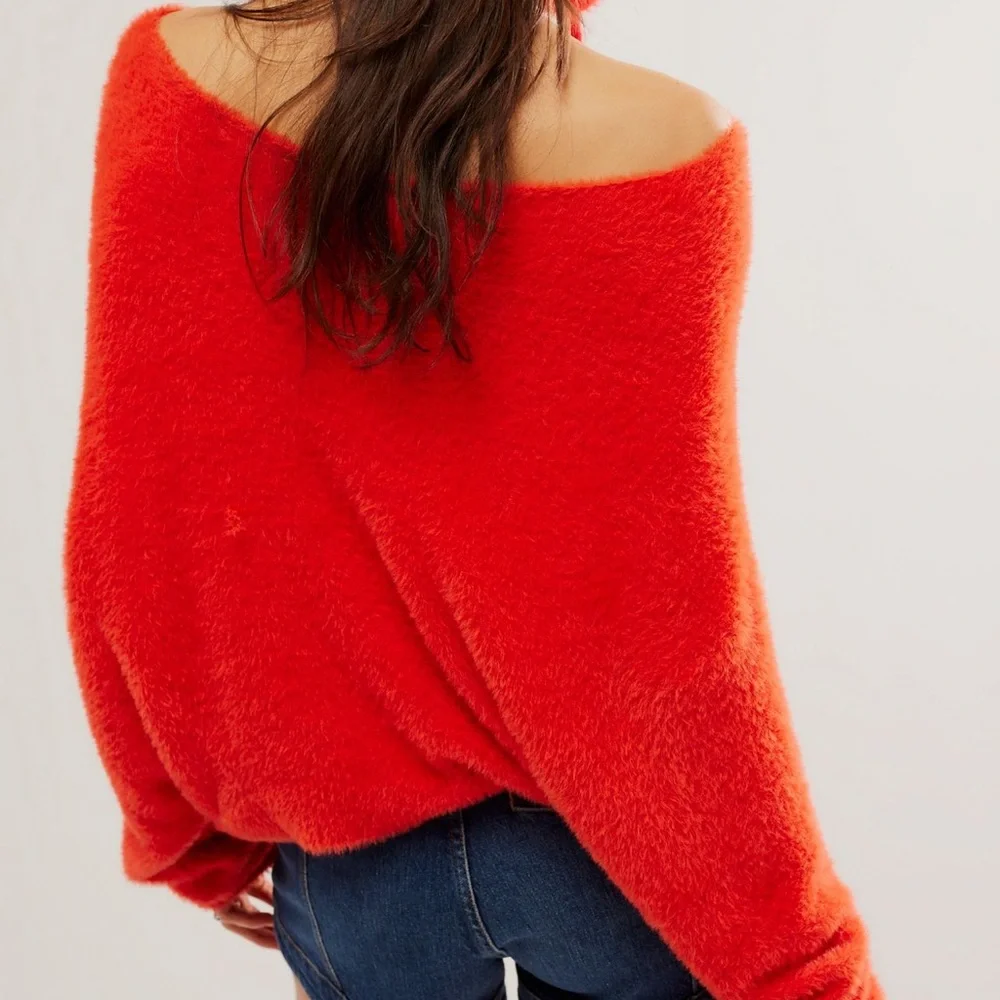Free People FP One Cirilla Sweater in Fiesta - Picture 3 of 7